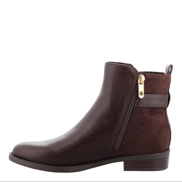 Tommy Hilfiger Dark Brown Faux Leather/Suede - Picture 3 of 8